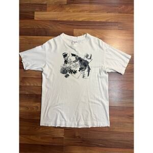 Vintage 1989 M.C. Escher “Reptiles” Graphic Tee – Softee Tee Jays Size L